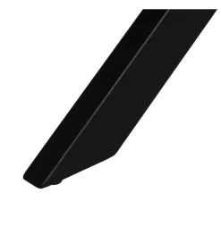 Zona-Design Stół rozkładany TURAMON 120 cm szary czarny