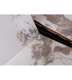 Invicta Interior - przedsprzedaż Stół rozkładany UNIQUE od 160 do 200 cm naturalny ceramiczny blat