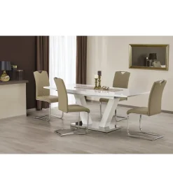 Halmar Stół rozkładany VISION 160 cm - 200 cm biały