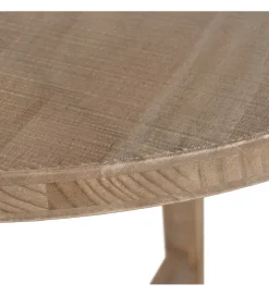 Zona-Design Stół RUBBERY 102 cm drewno kauczuk naturalne