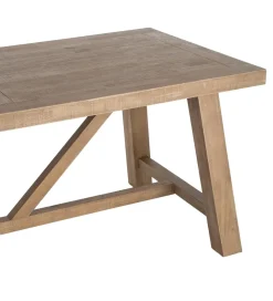 Zona-Design Stół RUBBERY 200 cm drewno kauczuk naturalne