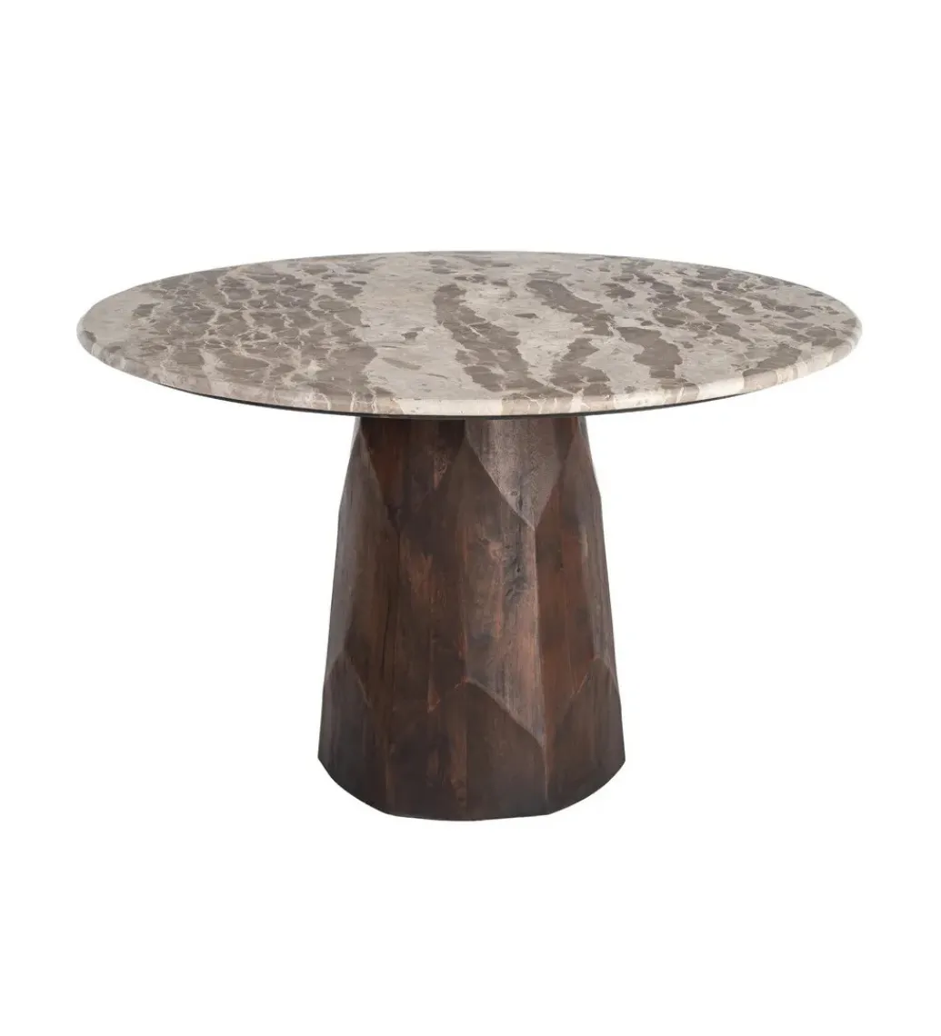 Zona-Design Stół RUTANMO 120 cm drewno mango