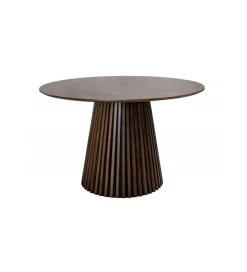 Invicta Interior Stół SANZA 120 cm w optyce dąb ciemny