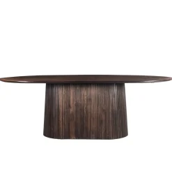 LF-Design Stół SELVETOR 230 cm drewno mango w kolorze orzecha