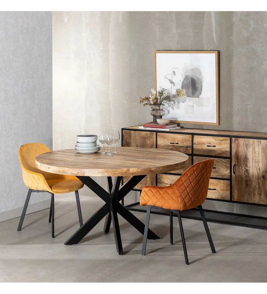 Zona-Design Stół SOLIS 140 cm drewno mango