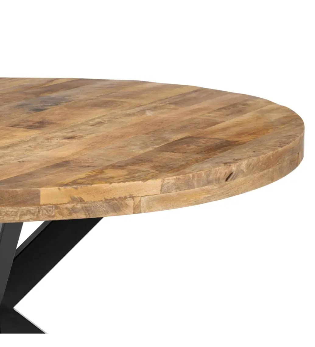 Zona-Design Stół SOLIS 140 cm drewno mango