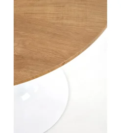 Halmar Stół STING 80 cm w optyce dąb złoty