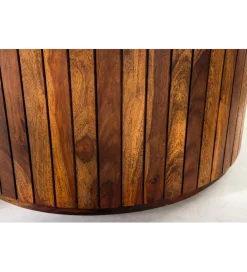 Invicta Interior Stół TRES CHIC 140 cm drewno sheesham naturalny