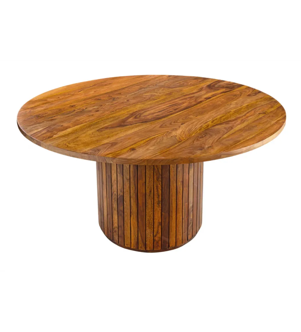 Invicta Interior Stół TRES CHIC 120 cm drewno sheesham naturalny
