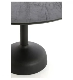 L&L Stół TUNJA 120 cm czarny