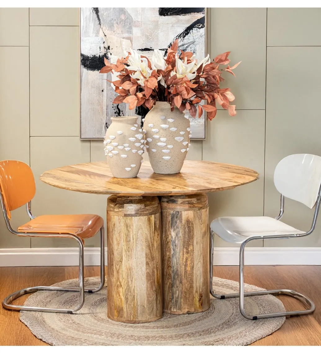 Exclusivas Stół UKAPI 120 cm drewno mango