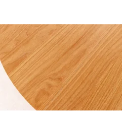 Invicta Interior Stół VALHALLA WOOD okrągły 120-160-200cm rozkładany dąb naturalny