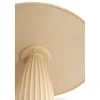 L&L Stół VEGLIA 120 cm piaskowy mat jasny brązowy