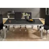 Invicta Interior Stół VENETO Modern Barock 180 cm w optyce czarnego marmuru
