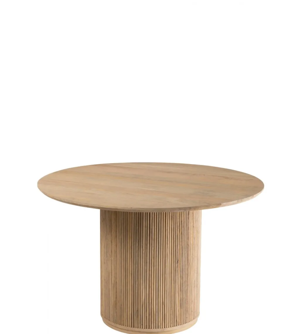 J-Line Stół VINCENT 120 cm drewno mango
