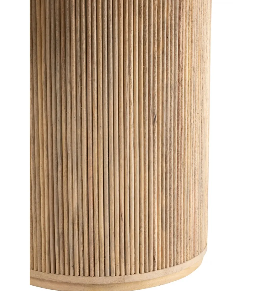 J-Line Stół VINCENT 120 cm drewno mango