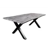 Invicta Interior Stół WILD 160 cm bielony wygląd dębu szary