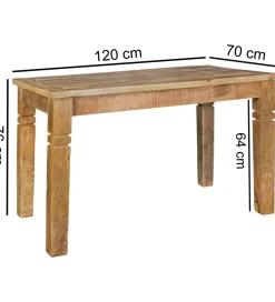 WOHNLING, GERMANY Stół WOHNLING 120 cm drewno mango