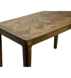 WOHNLING, GERMANY Stół WOHNLING 120 cm drewno mango odcień orzecha