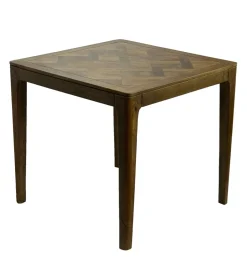 WOHNLING, GERMANY Stół WOHNLING 80 cm drewno mango odcień orzecha