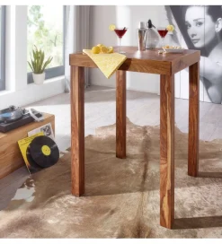WOHNLING, GERMANY Stół WOHNLING MUMBAI 80 cm drewno sheesham