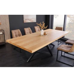 Invicta Interior Stół ZEZUS 240 cm kolor naturalnego dębu