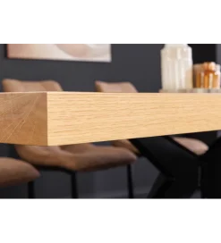 Invicta Interior Stół ZEZUS 240 cm kolor naturalnego dębu