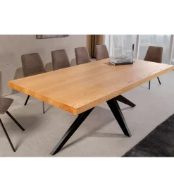 Invicta Interior Stół ZEZUS 200 cm kolor naturalnego dębu