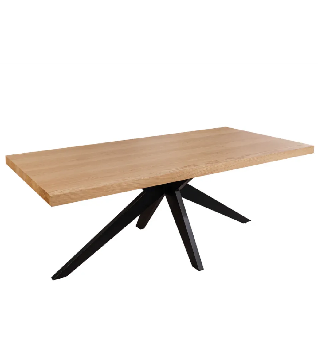 Invicta Interior Stół ZEZUS 200 cm kolor naturalnego dębu