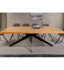 Invicta Interior Stół ZEZUS 200 cm kolor naturalnego dębu