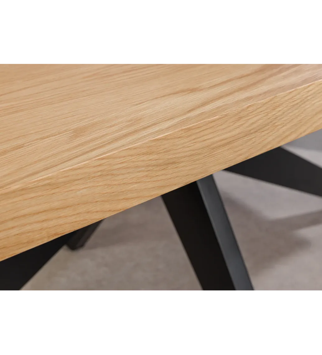 Invicta Interior Stół ZEZUS 200 cm kolor naturalnego dębu