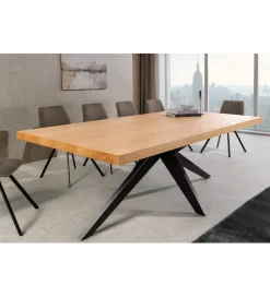 Invicta Interior Stół ZEZUS 200 cm kolor naturalnego dębu