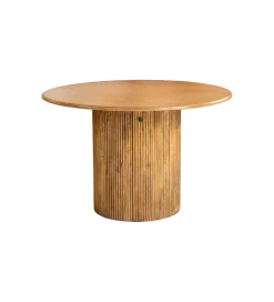 Invicta Interior Stół z szafką TRES CHIC 120 cm drewno mango brązowy