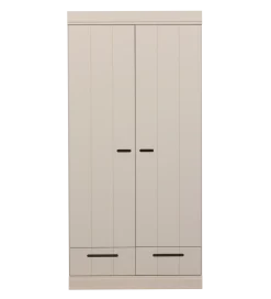 WOOOD Szafa DRAWER 195 x 94 cm drewno sosna dust