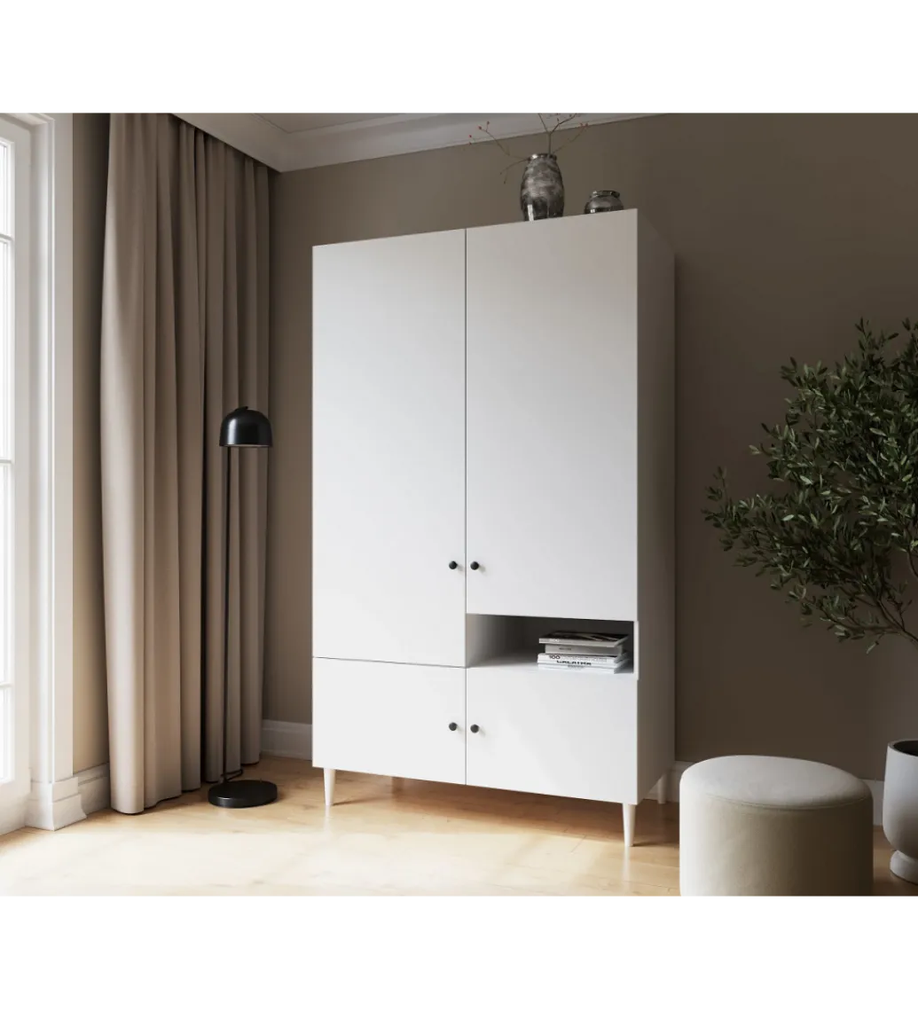 ELTAP Szafa DULLUM 120 cm biały