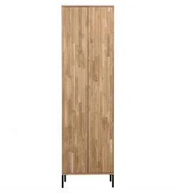 WOOOD Szafa NEW GRAVURE 210 cm drewno dębu naturalna