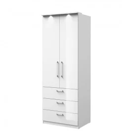 Helvetia Szafa OPTIMA 80 cm biała