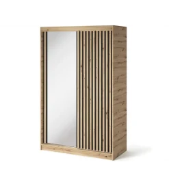 ELTAP Szafa przesuwna EMERIO II 120 cm kolor dąb artisan