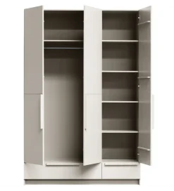 WOOOD Szafa PURE 215 x 142 cm drewno sosny dust