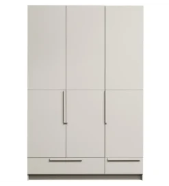 WOOOD Szafa PURE 215 x 142 cm drewno sosny dust