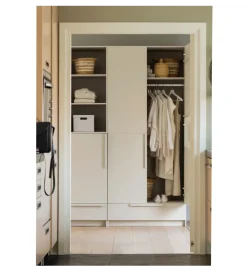 WOOOD Szafa PURE 215 x 95 cm drewno sosny dust