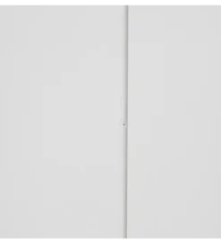 WOOOD Szafa TIES 202 cm drewno sosny biała