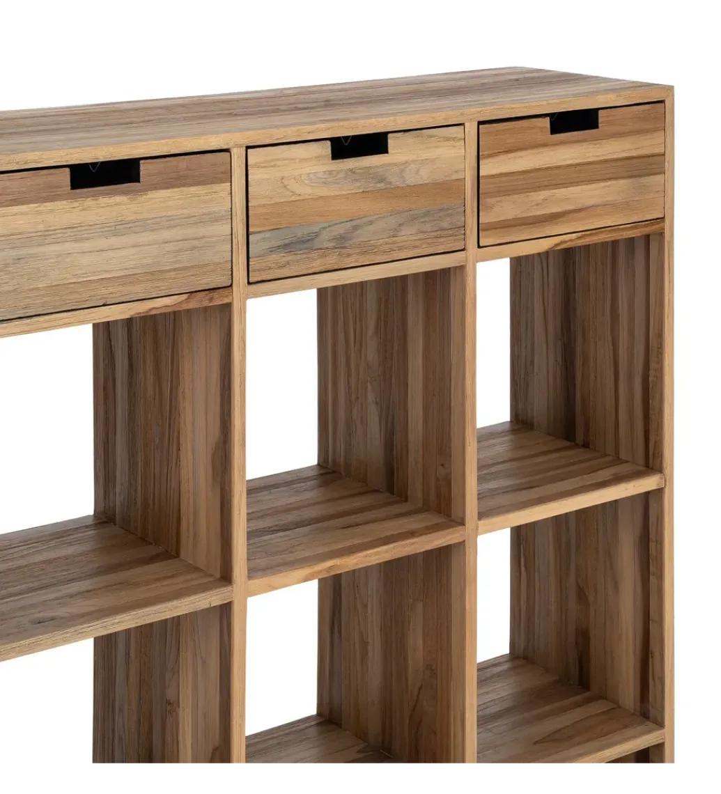 Zona-Design Szafka KURAN 96 cm drewno teak naturalny