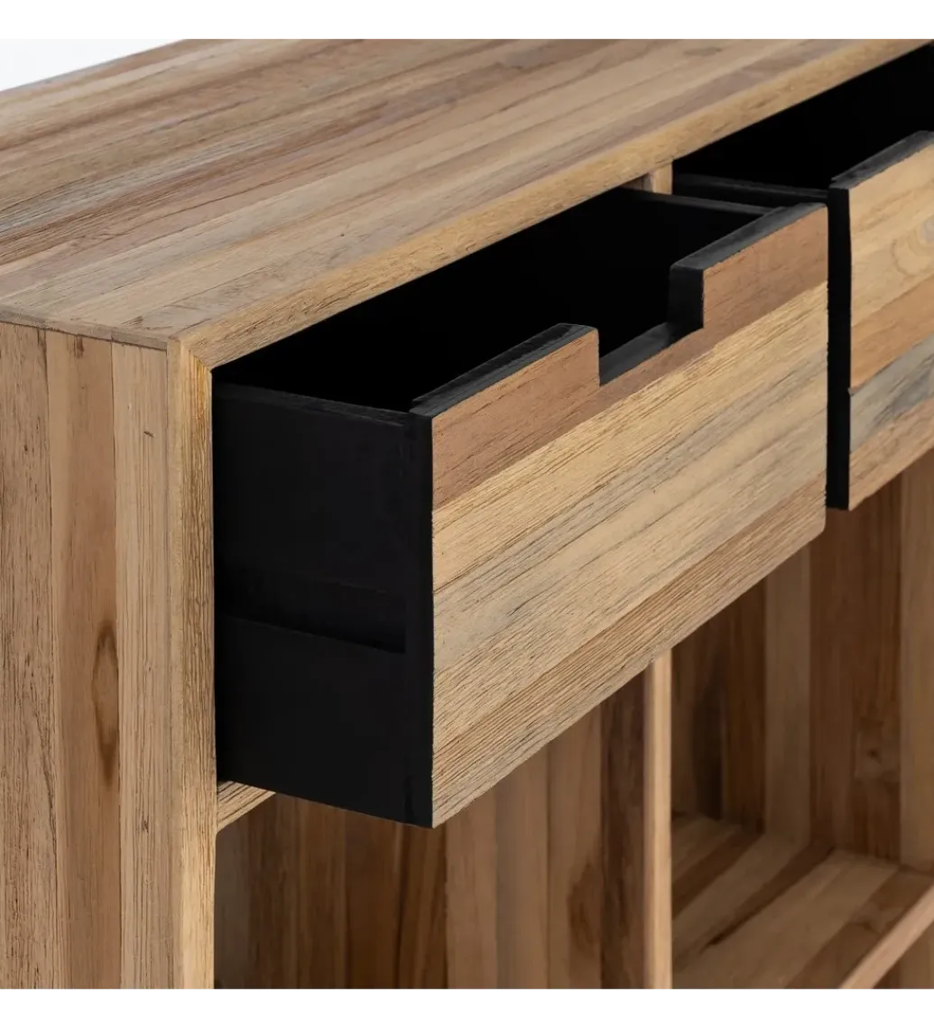Zona-Design Szafka KURAN 96 cm drewno teak naturalny