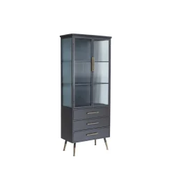 KARE Szafka LA GOMERA wysoka 180 cm antracytowy