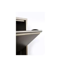 KDesign Szafka na buty CARUSO 170 cm brąz