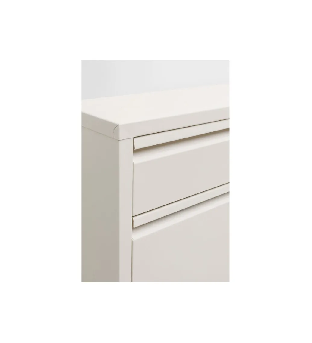 KDesign Szafka na buty CARUSO 114 cm kremowa