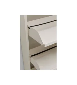 KDesign Szafka na buty CARUSO 114 cm kremowa