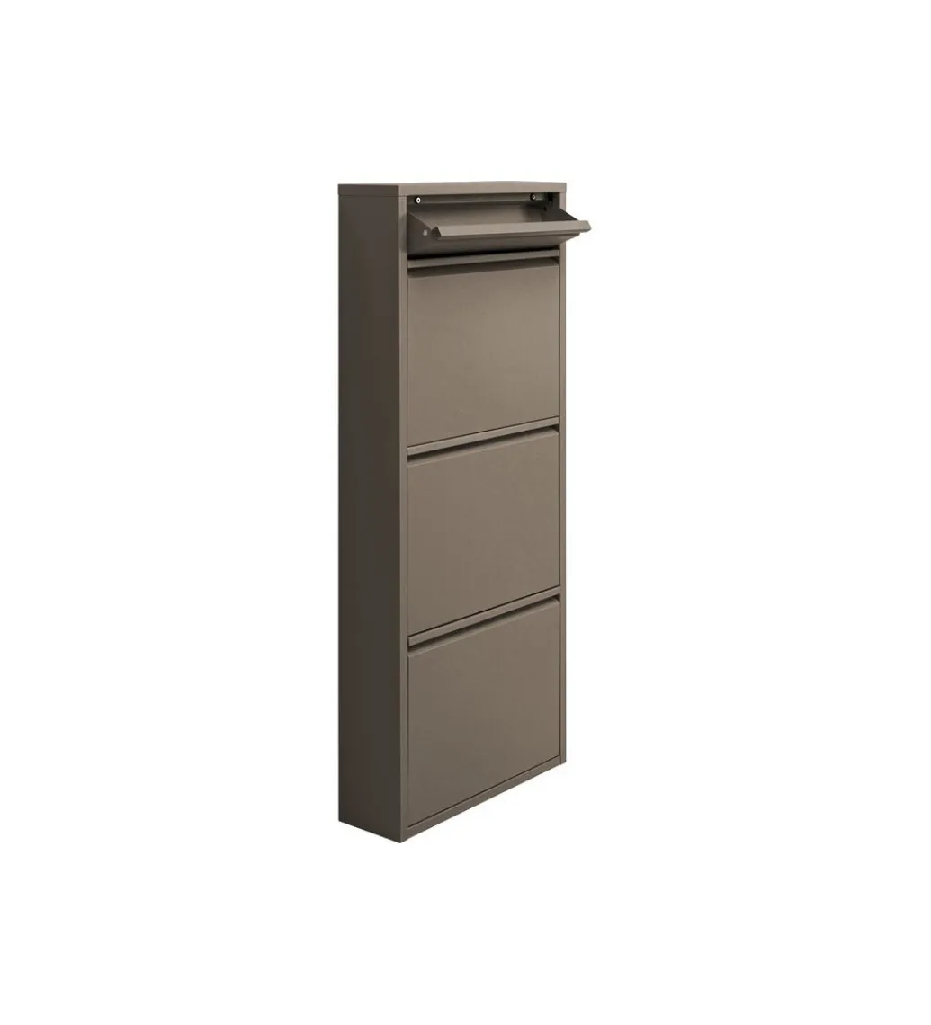 KDesign Szafka na buty CARUSO 119 cm taupe