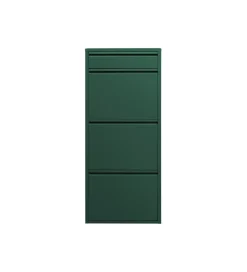 KDesign Szafka na buty CARUSO 119 cm zielona